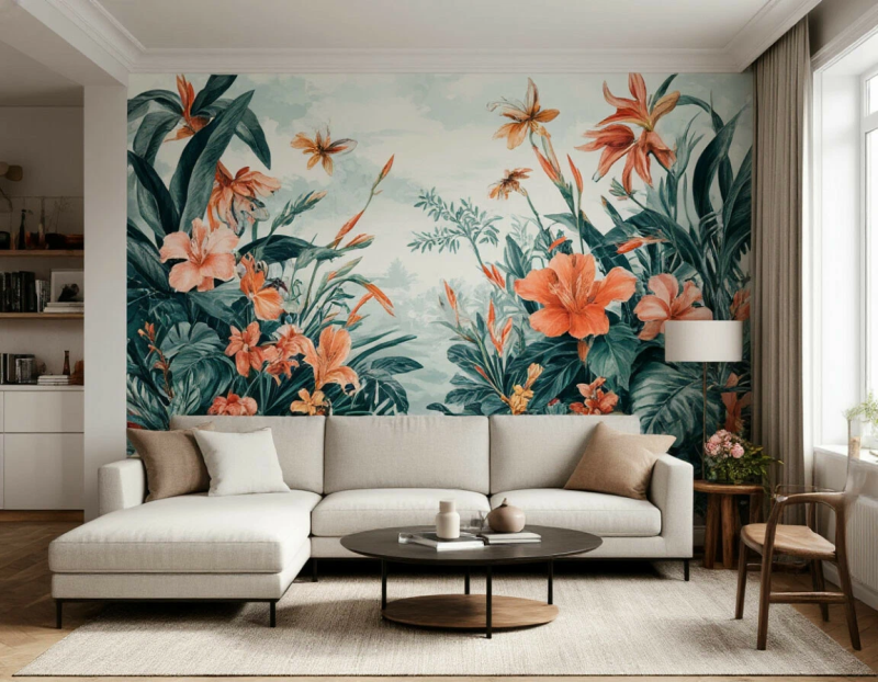 Фрески в интерьере квартиры: гайд по выбору