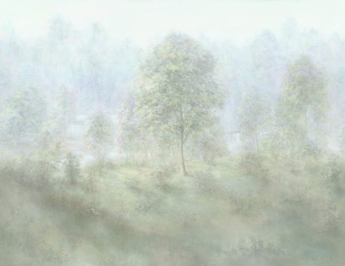 Фреска с природным мотивом