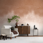 79216-4 Панно AS Creation 159*280, Облачная вуаль терракот